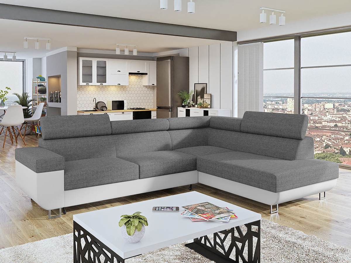 Γωνιακός Καναπές Comfivo Liberta (Soft 017 + Lux 05)