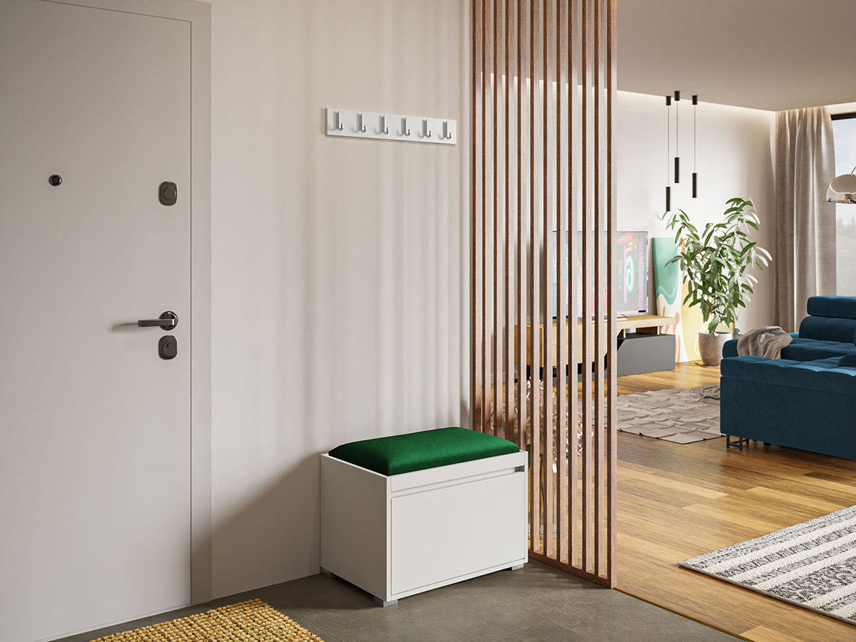 Σετ διαδρόμου Comfivo Pinus VIII (Άσπρο + Manila 35)