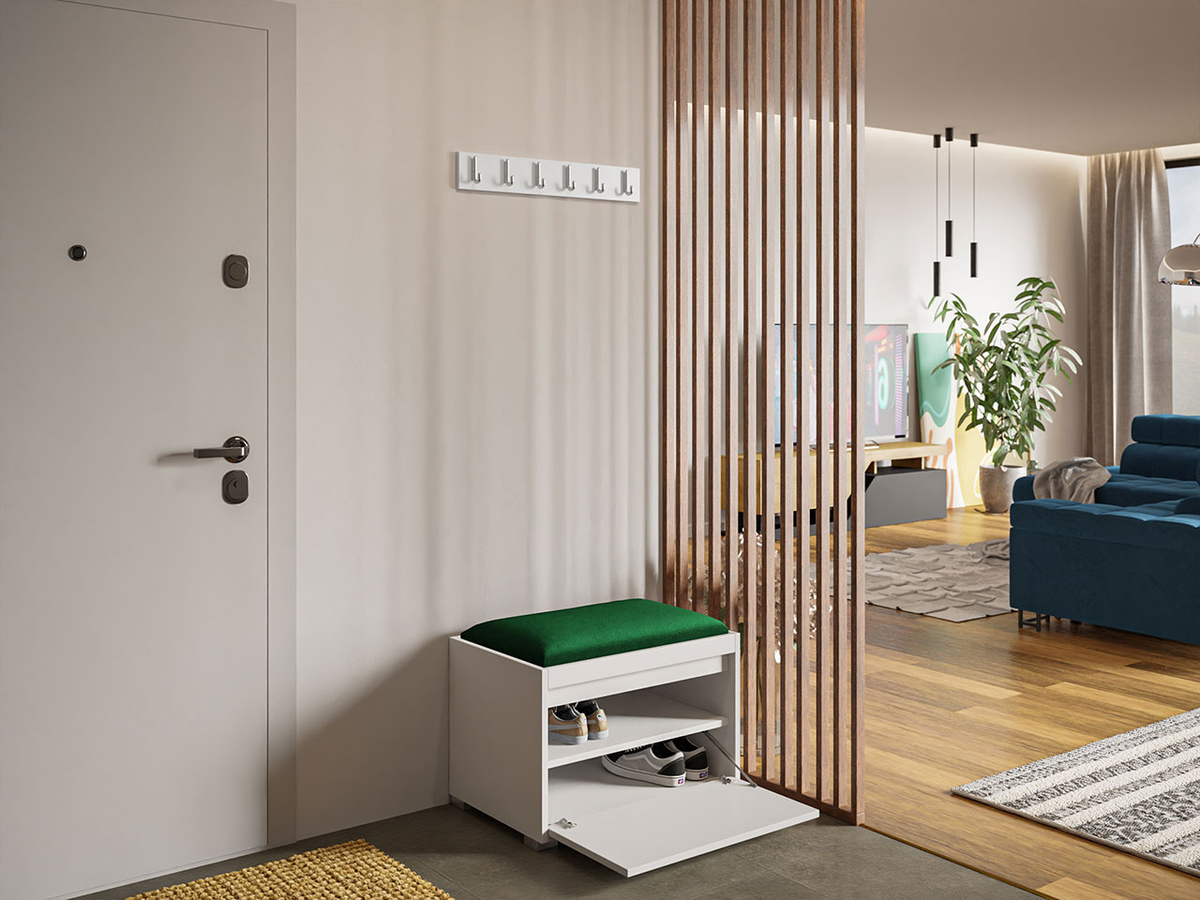 Σετ διαδρόμου Comfivo Pinus VIII (Άσπρο + Manila 35)