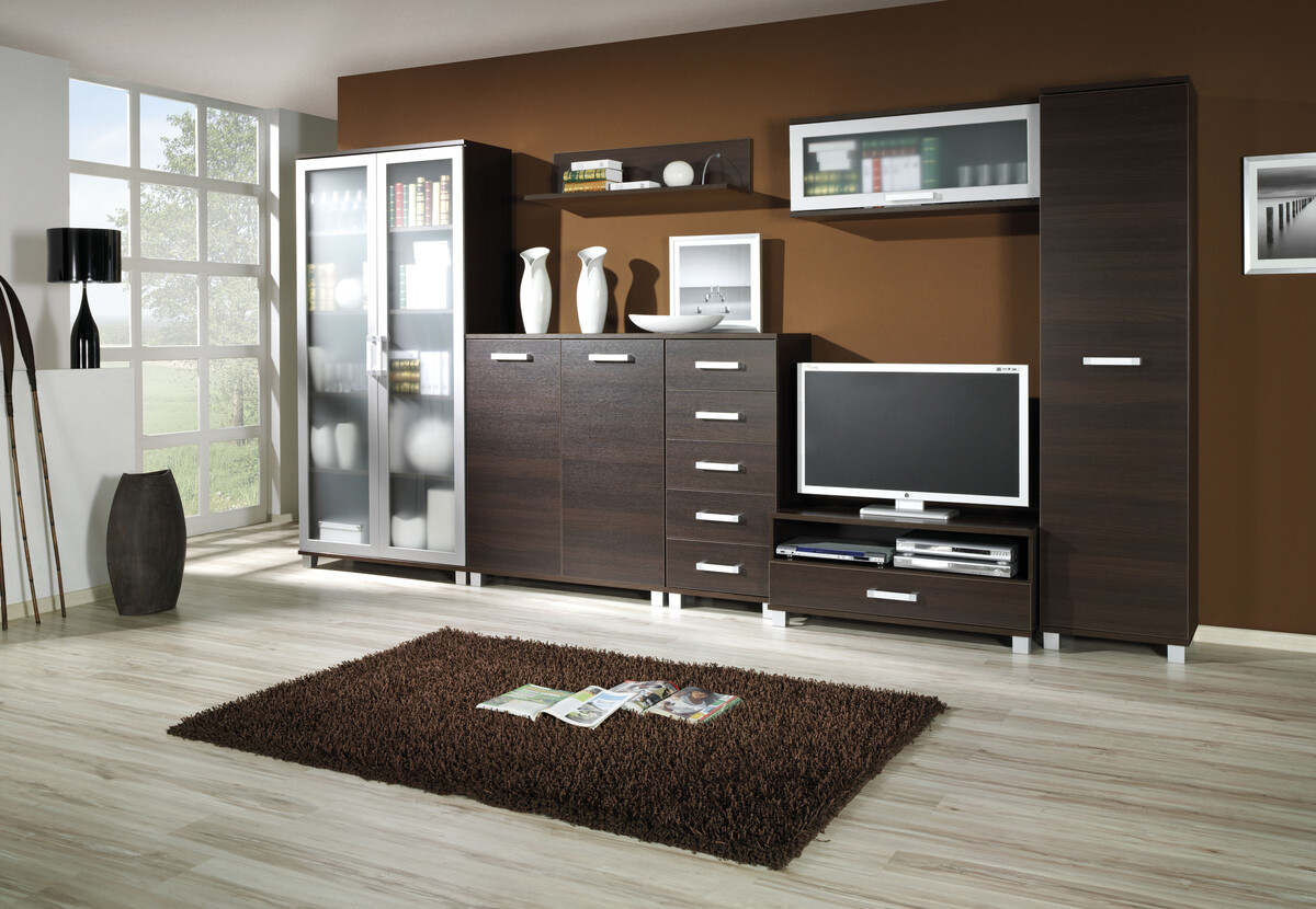 Ράφι τοίχου Cirevau 116 (Wenge)