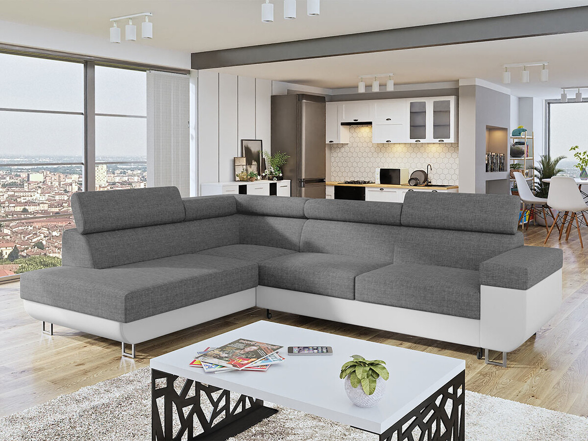 Γωνιακός Καναπές Comfivo Liberta (Soft 017 + Lux 05)