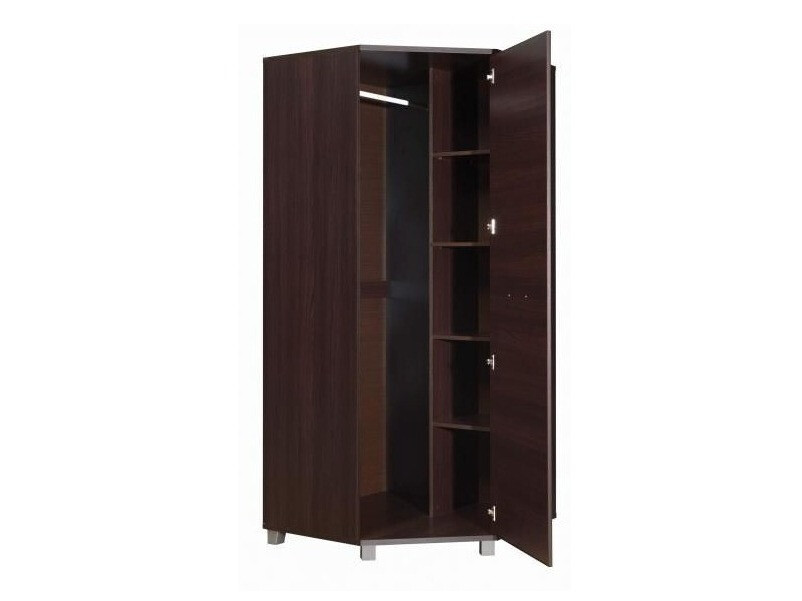 Γωνιακή ντουλάπα Murrieta 108 (Wenge)