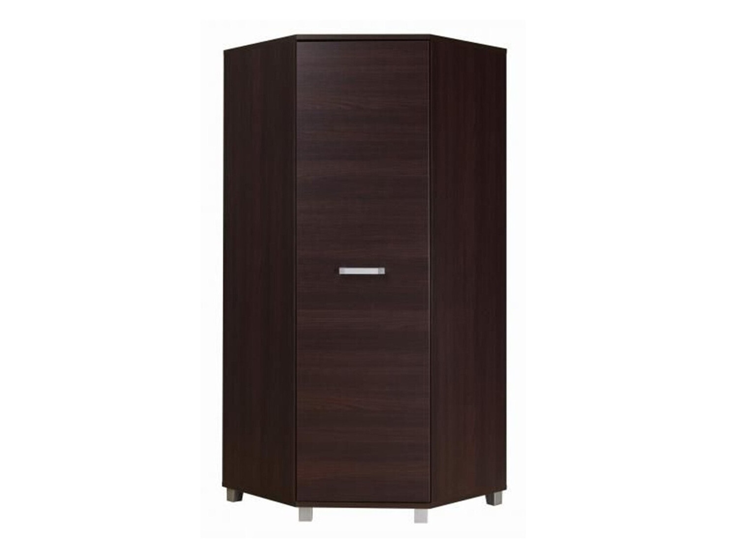 Γωνιακή ντουλάπα Murrieta 108 (Wenge)