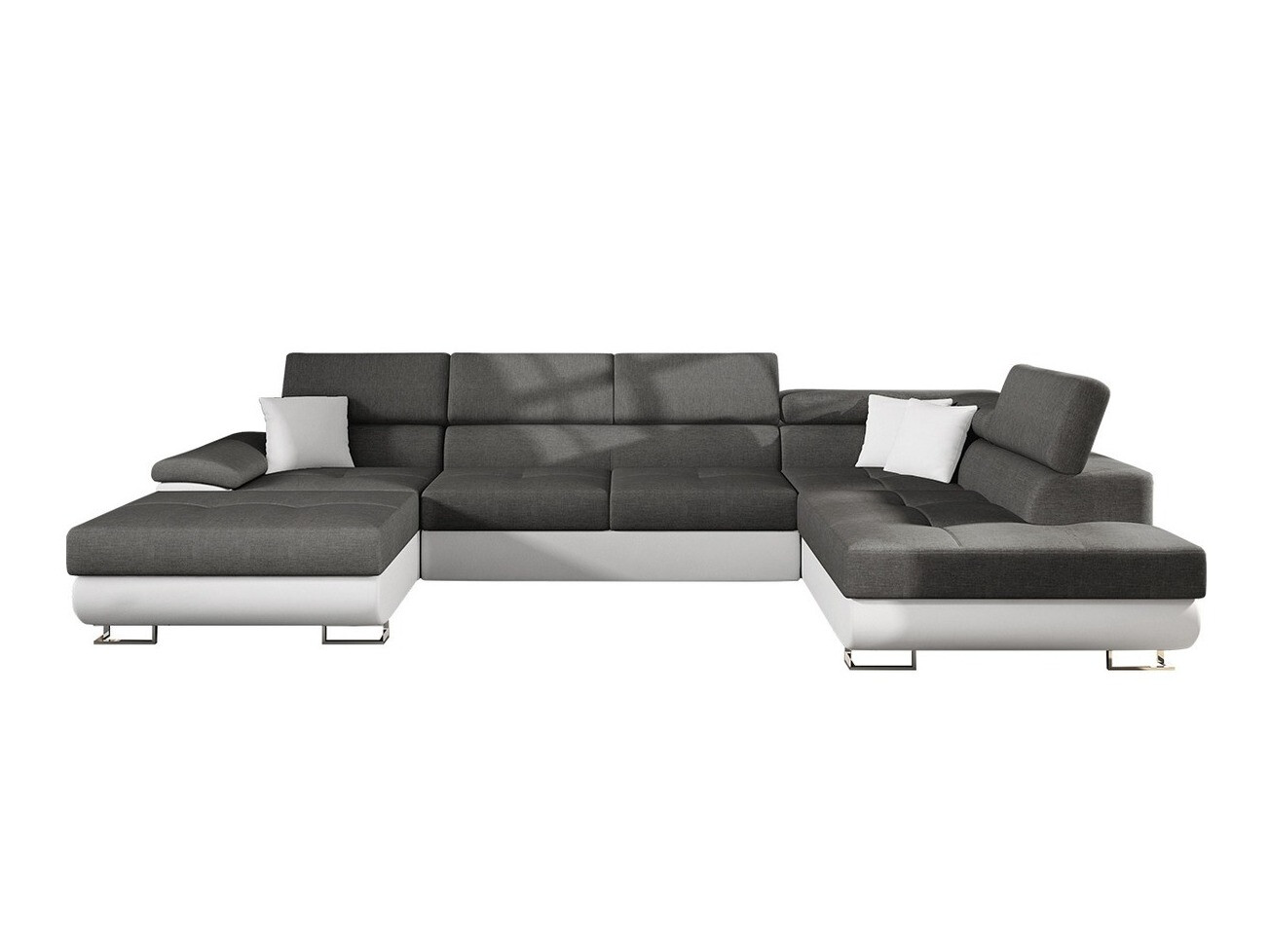 Γωνιακός Καναπές Comfivo Ruta IV (Soft 017 + Lux 06 + Soft 017)