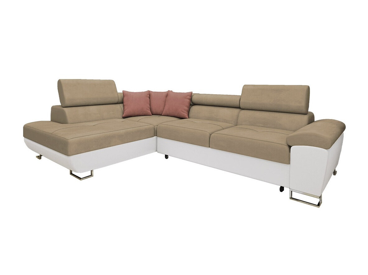Γωνιακός Καναπές Comfivo Ruta II (Soft 017 + Uttario Velvet 2979 + Uttario Velvet 2955)