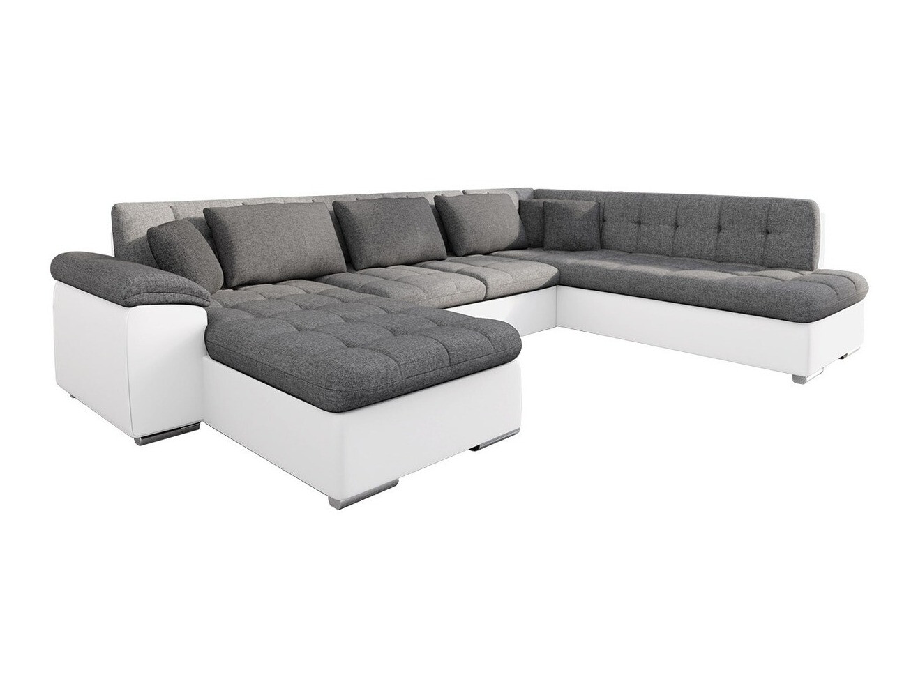 Γωνιακός Καναπές Comfivo Gemma III (Soft 017 + Lux 05 + Lux 06)