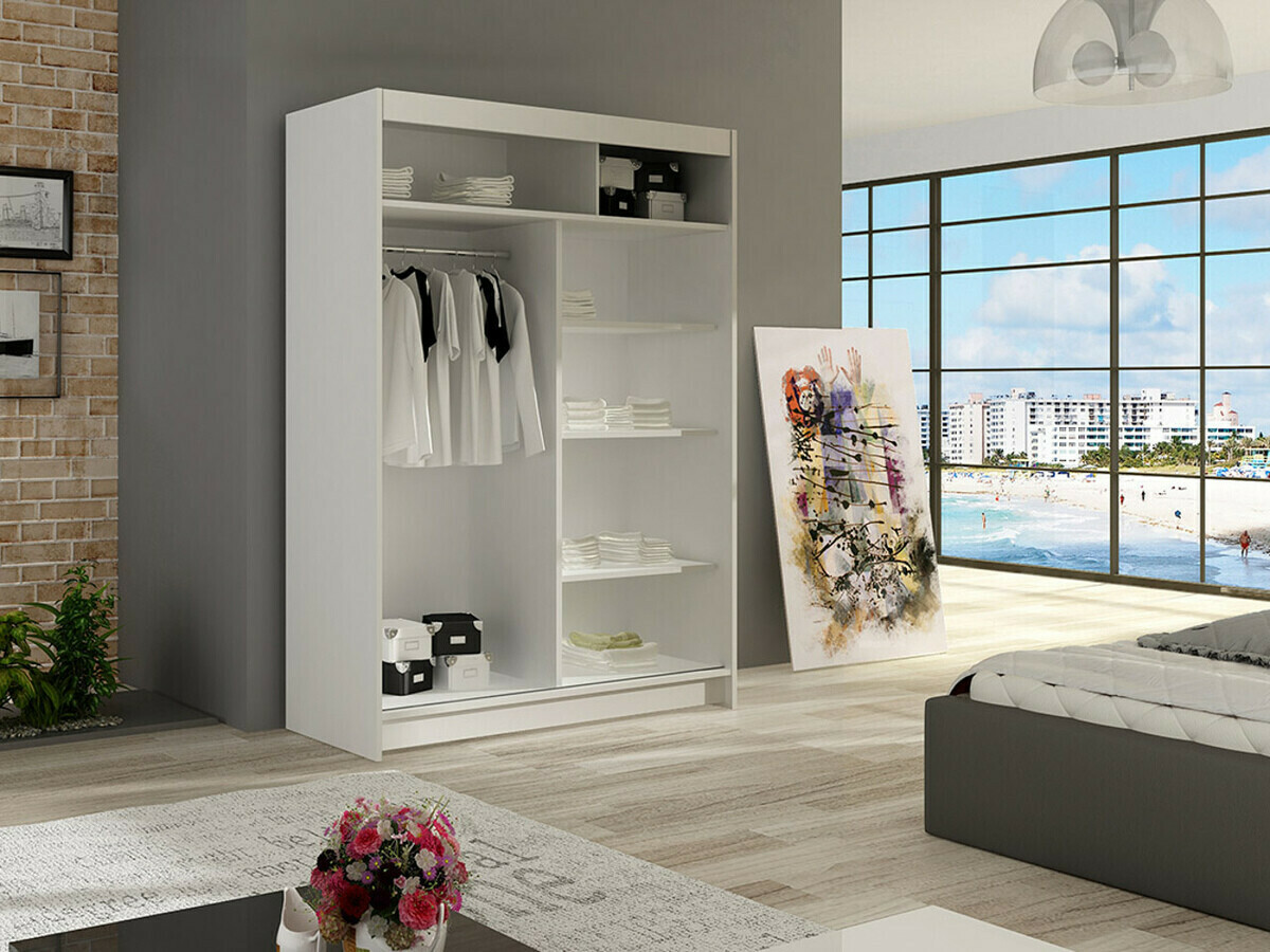 Ντουλάπα Closico Pacron VIII (Άσπρο)
