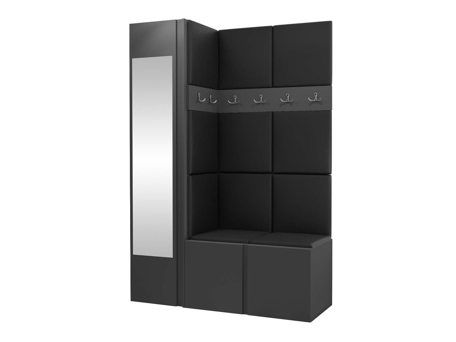 Σετ διαδρόμου Hartford 277 (Οικολογικό δέρμα Soft 011)
