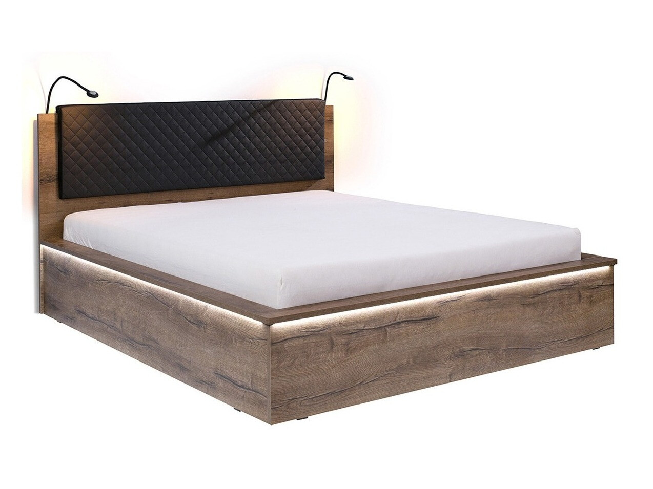 Κρεβάτι Fivelbo 105 (Monastery δρυς + Soft Pik 011)