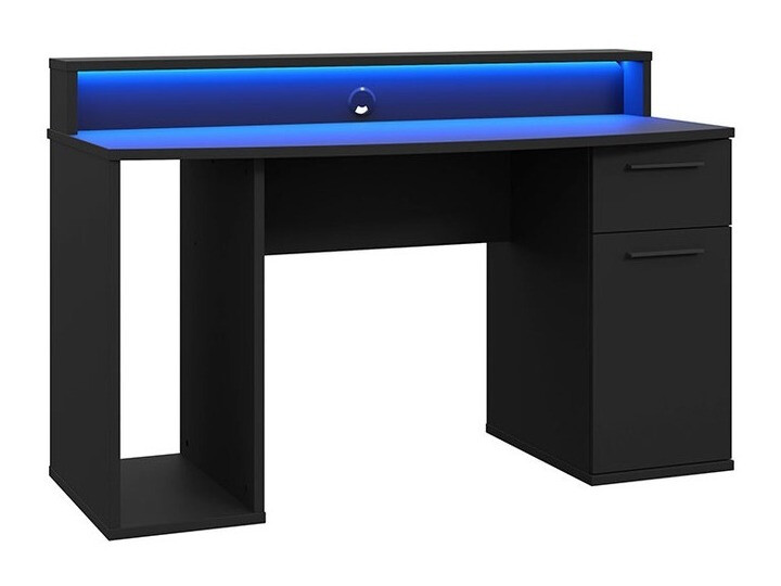 Γραφείο gaming Serus (Μαύρο ματ)