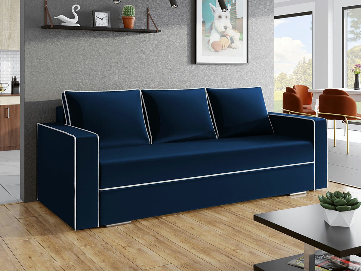 Καναπές-κρεβάτι Decatur 101 (Amor Velvet 4314 + Amor Velvet 4317)