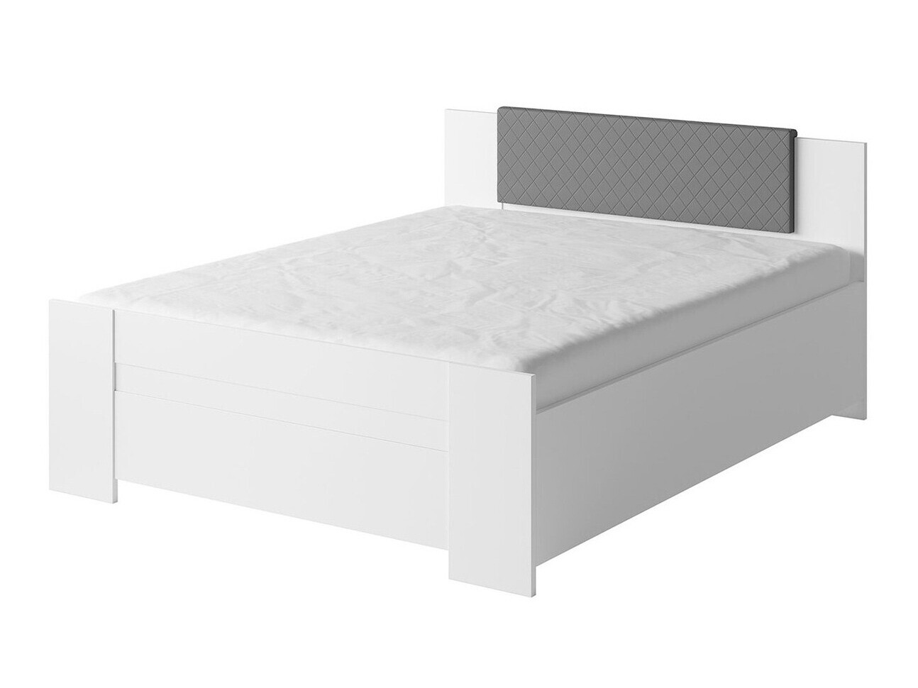 Σετ υπνοδωματίου Catromi 113 (Άσπρο + Soft Pik 029)