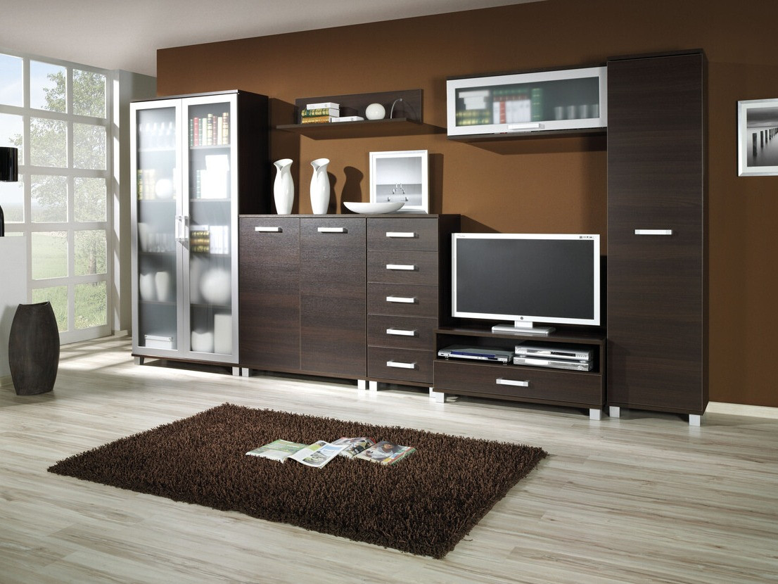 Ράφι τοίχου Cirevau 110 (Wenge)