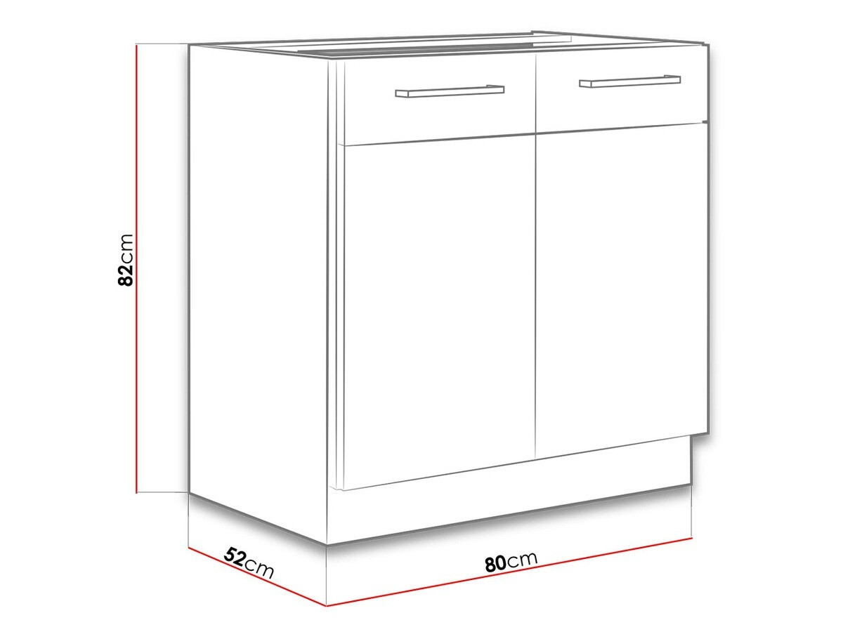Πολυμορφικό ντουλάπι με πόρτες Wood White 110