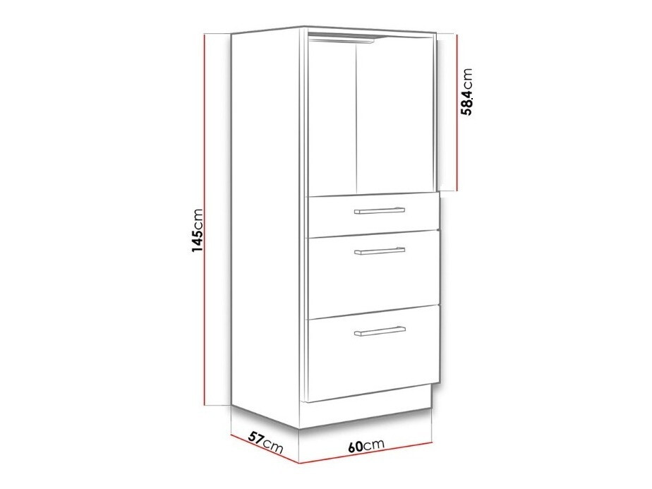 Τα έπιπλα είναι αναστρέψιμα Wood Grey 102