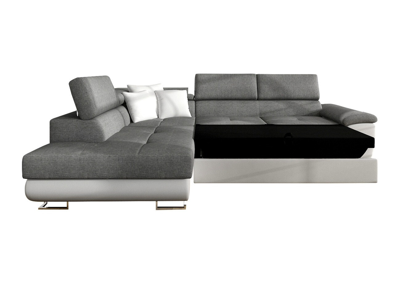Γωνιακός Καναπές Comfivo Ruta II (Soft 017 + Lux 06 + Soft 017)