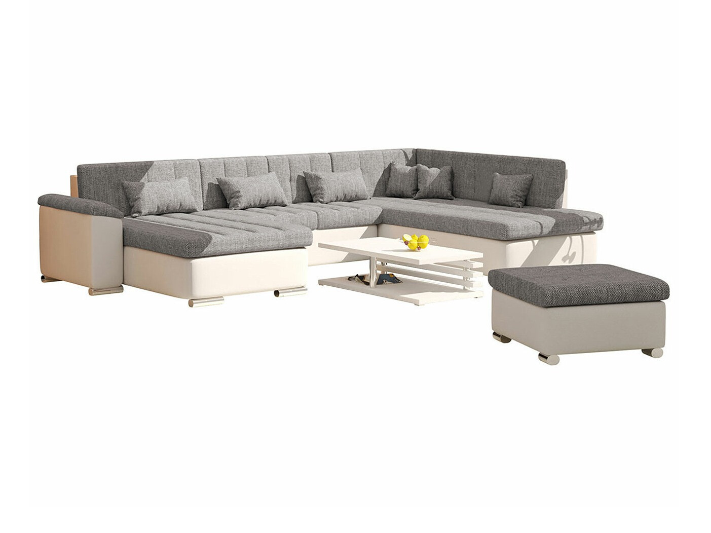 Σετ ταπετσαρισμένων επίπλων Comfivo Gemma (Soft 017 + Lawa 05)