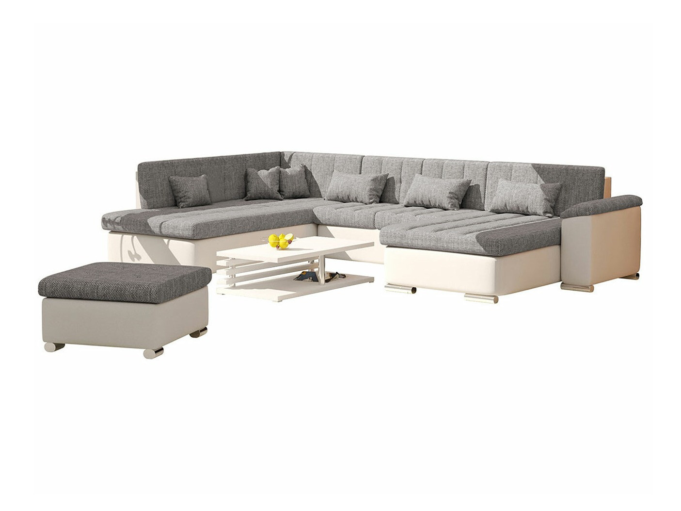 Σετ ταπετσαρισμένων επίπλων Comfivo Gemma (Soft 017 + Lawa 05)