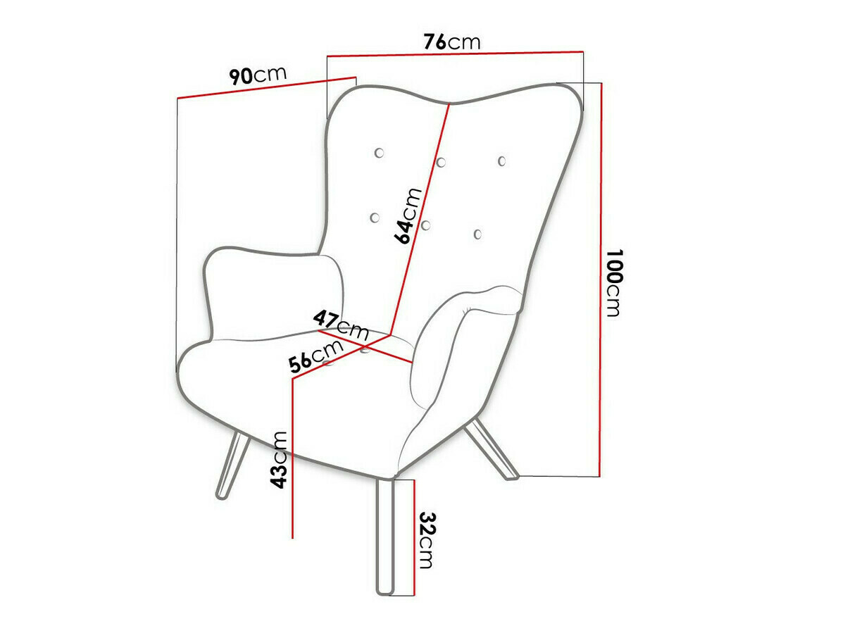 Πολυθρόνα Clovis 106 (Baloo 2085)