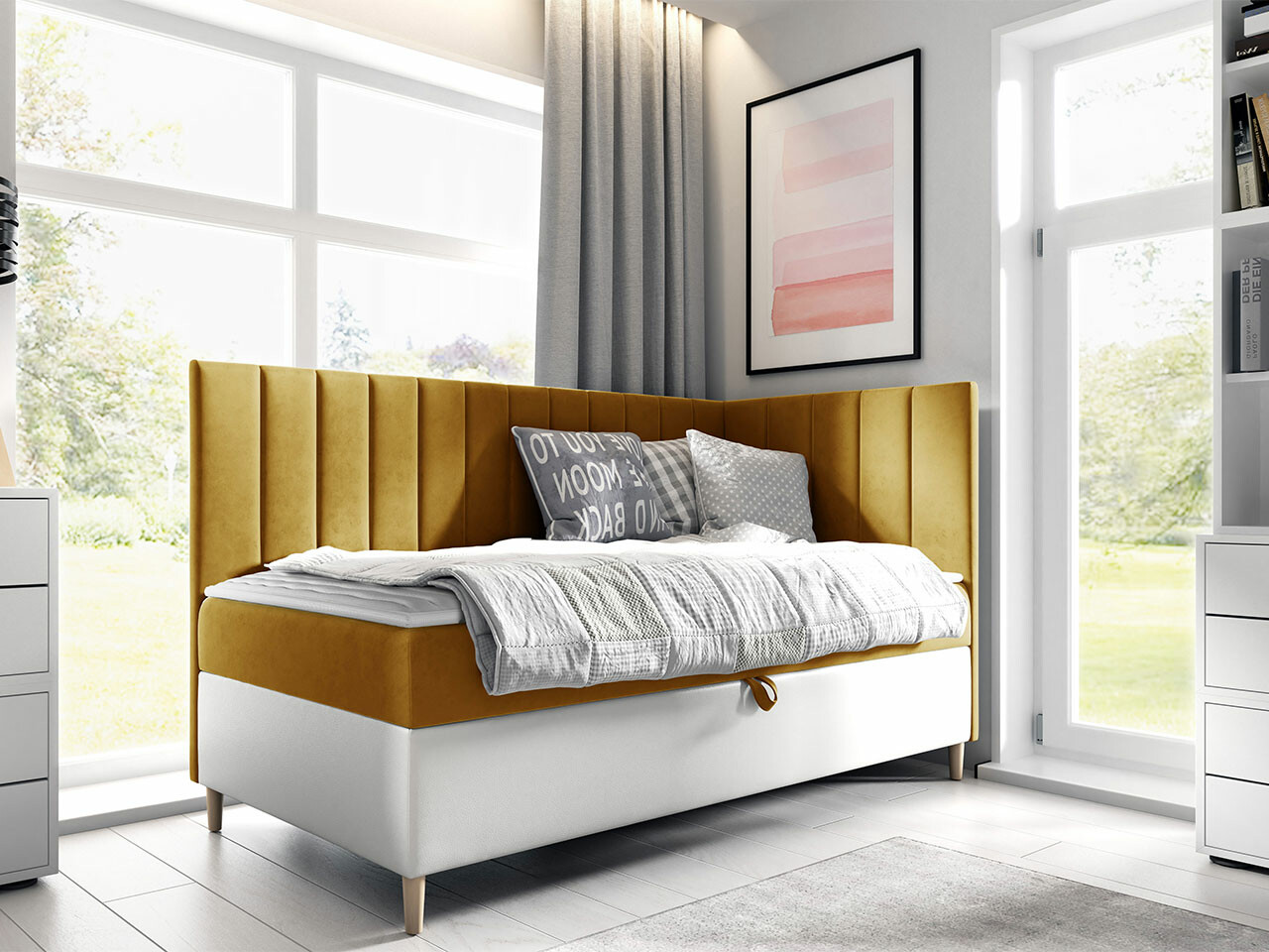 Κρεβάτι continental Lucus (Soft 017 + Fresh 37)