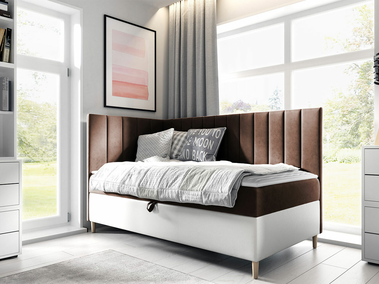 Κρεβάτι continental Lucus (Soft 017 + Fresh 4)