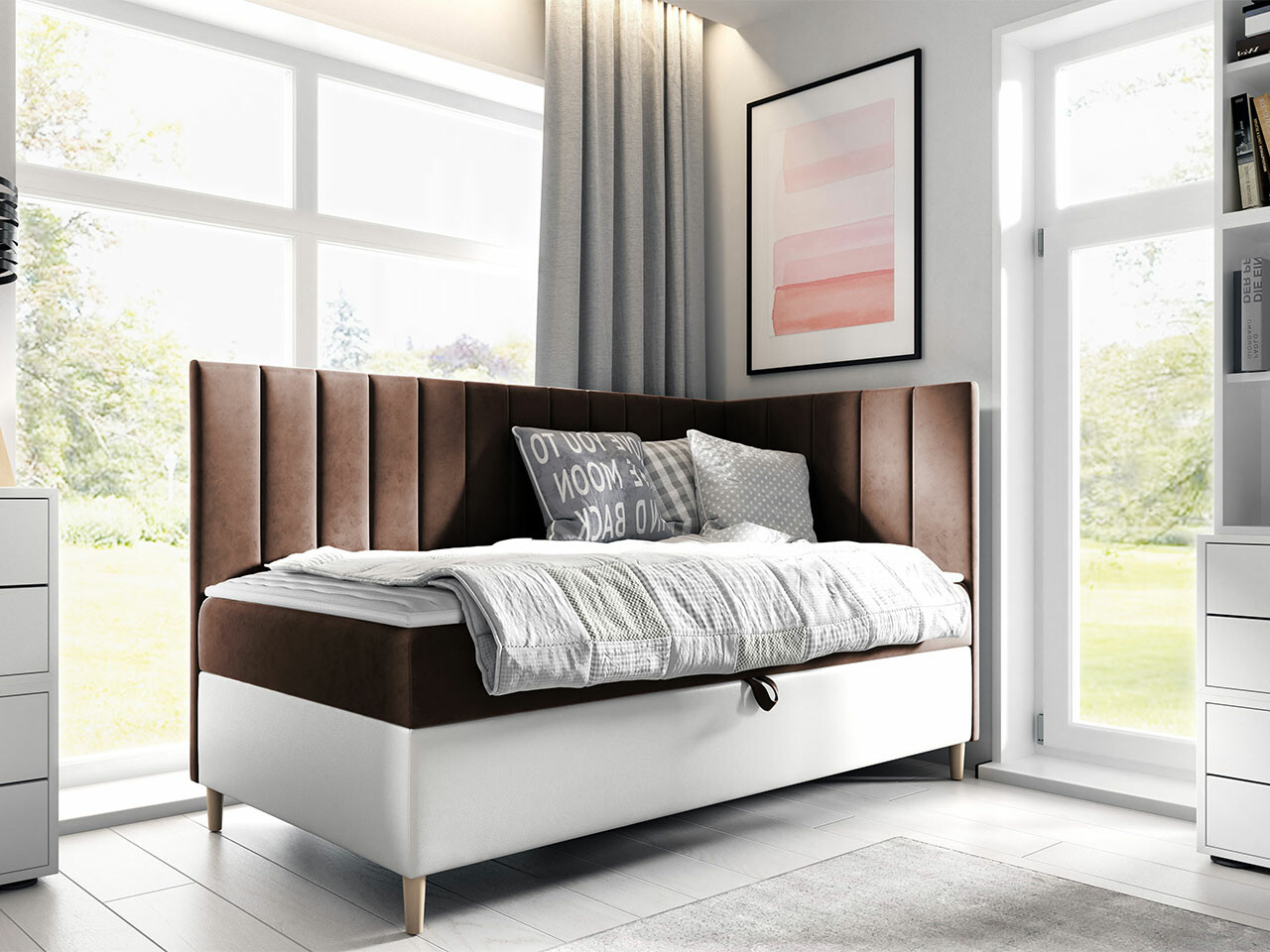 Κρεβάτι continental Lucus (Soft 017 + Fresh 4)