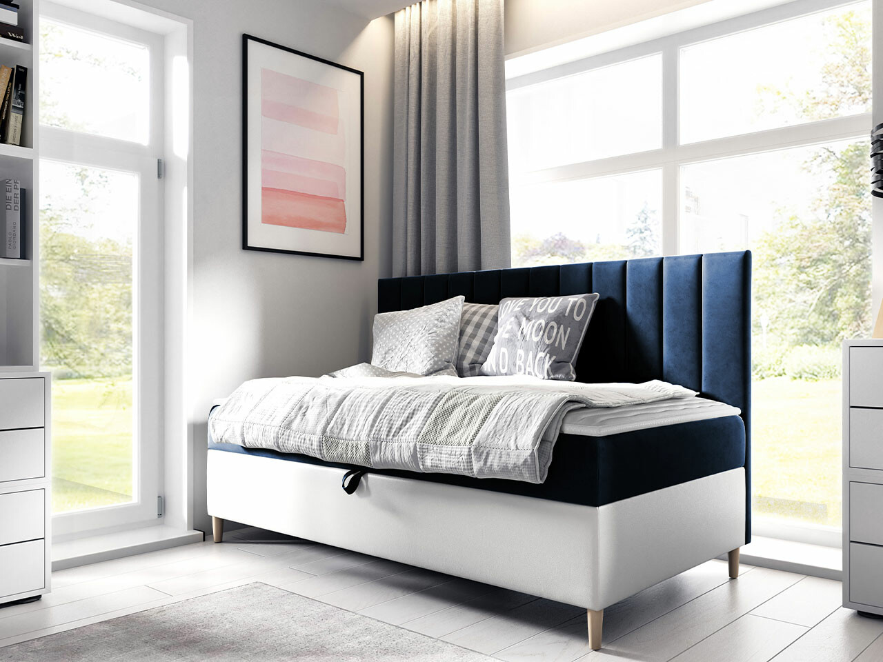 Κρεβάτι continental Lucus I (Soft 017 + Fresh 11)