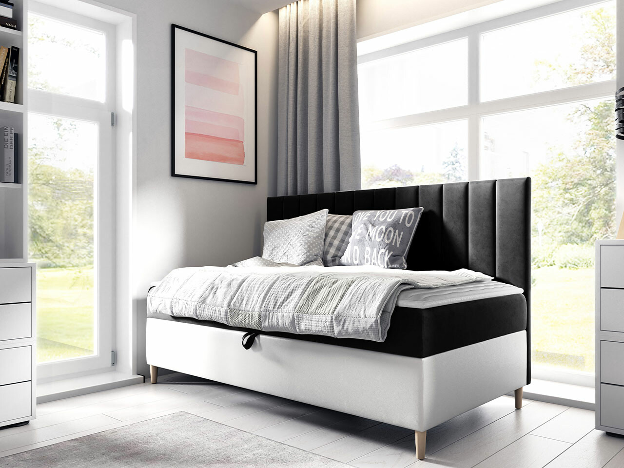 Κρεβάτι continental Lucus I (Soft 017 + Fresh 17)