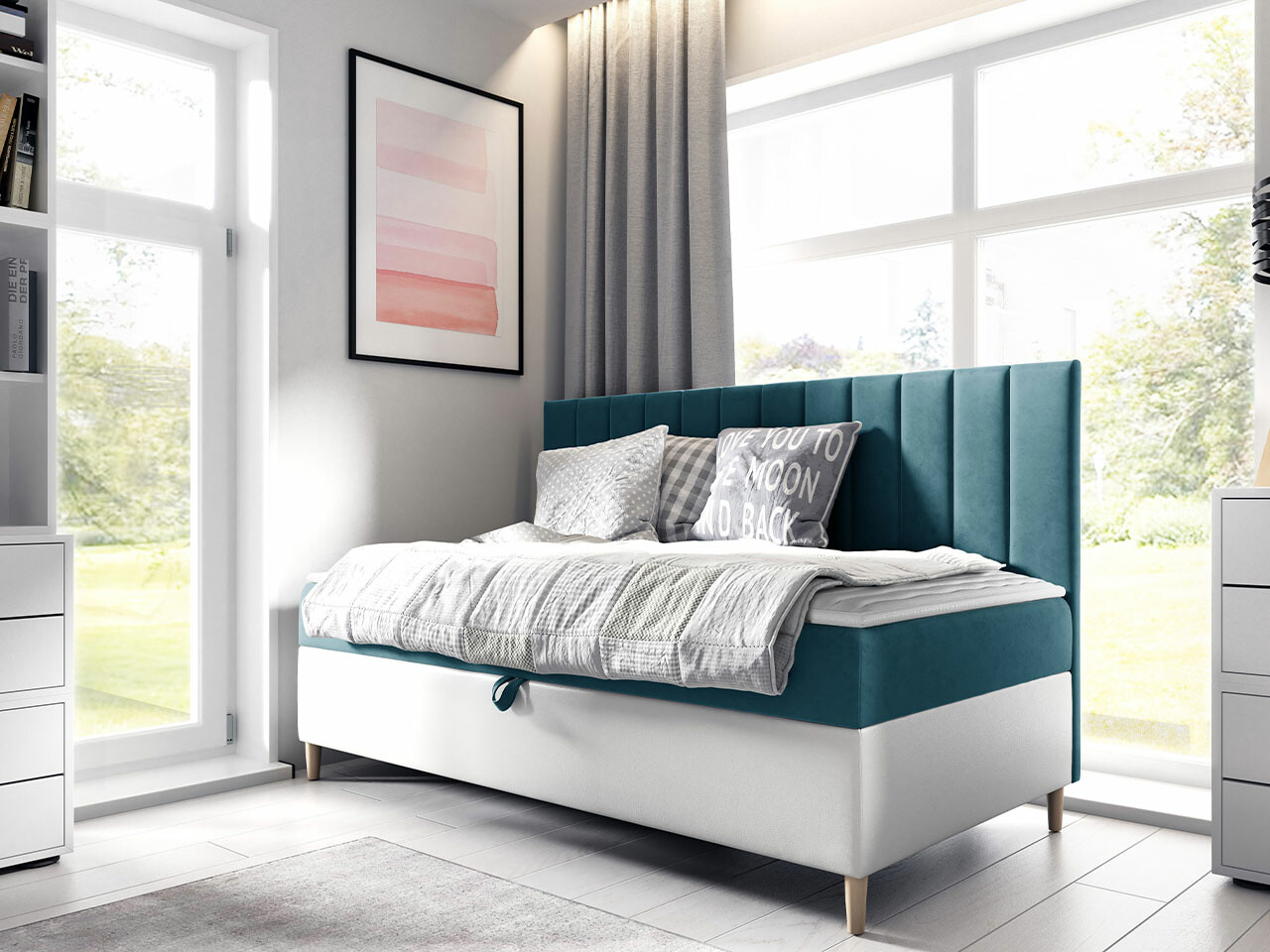 Κρεβάτι continental Lucus I (Soft 017 + Fresh 34)