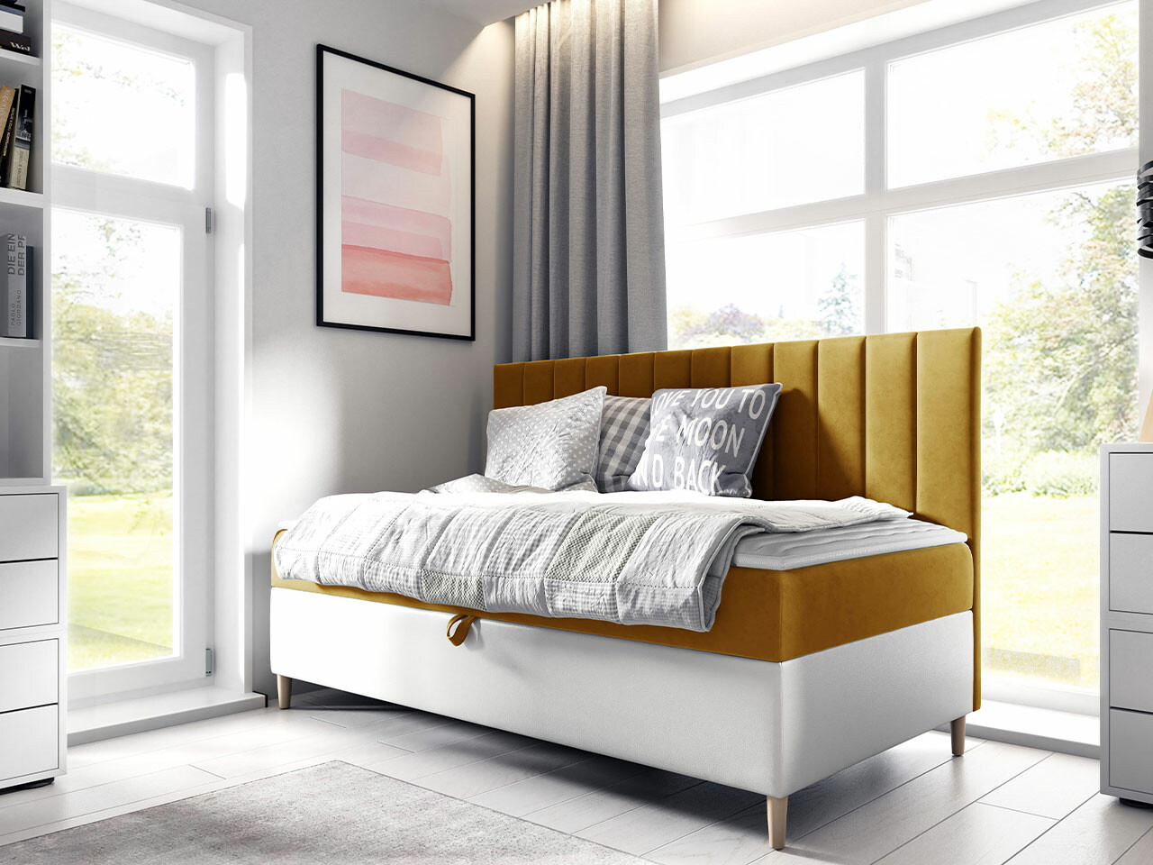 Κρεβάτι continental Lucus I (Soft 017 + Fresh 37)