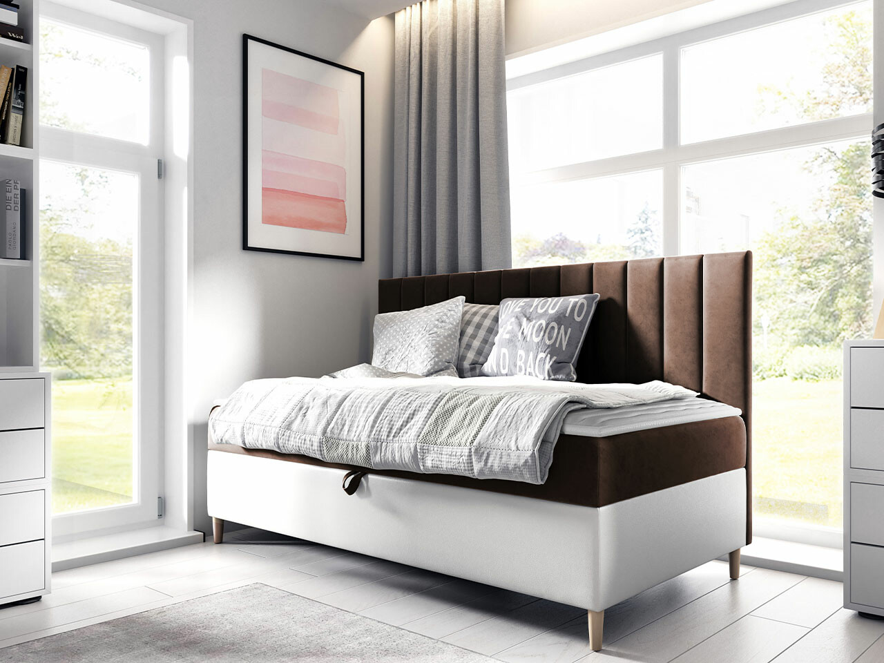 Κρεβάτι continental Lucus I (Soft 017 + Fresh 4)
