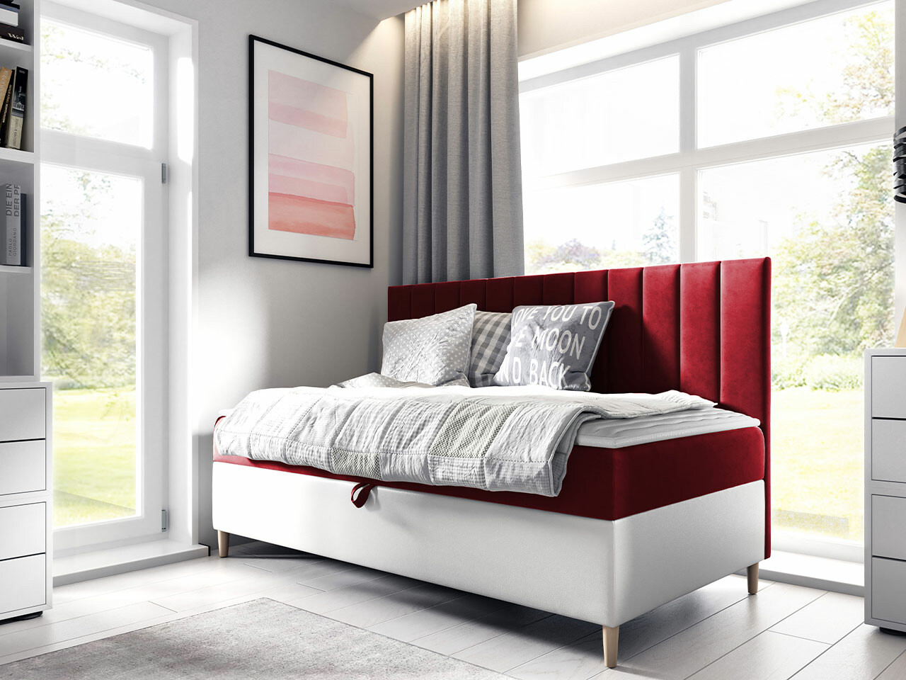 Κρεβάτι continental Lucus I (Soft 017 + Fresh 8)