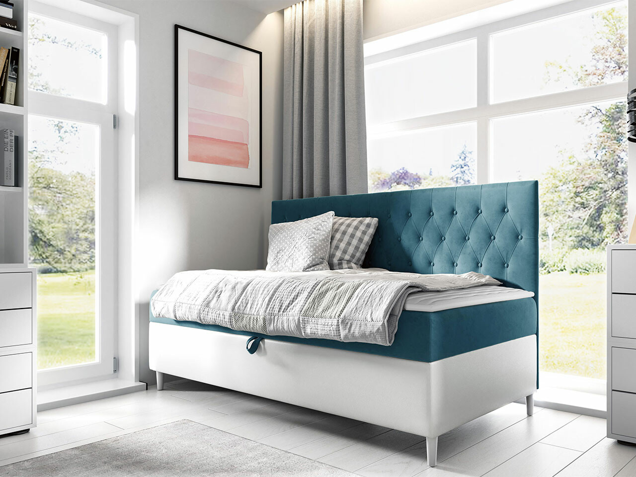 Κρεβάτι continental Lucus II (Soft 017 + Fresh 34)