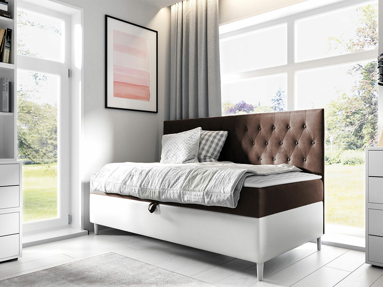 Κρεβάτι continental Lucus II (Soft 017 + Fresh 4)