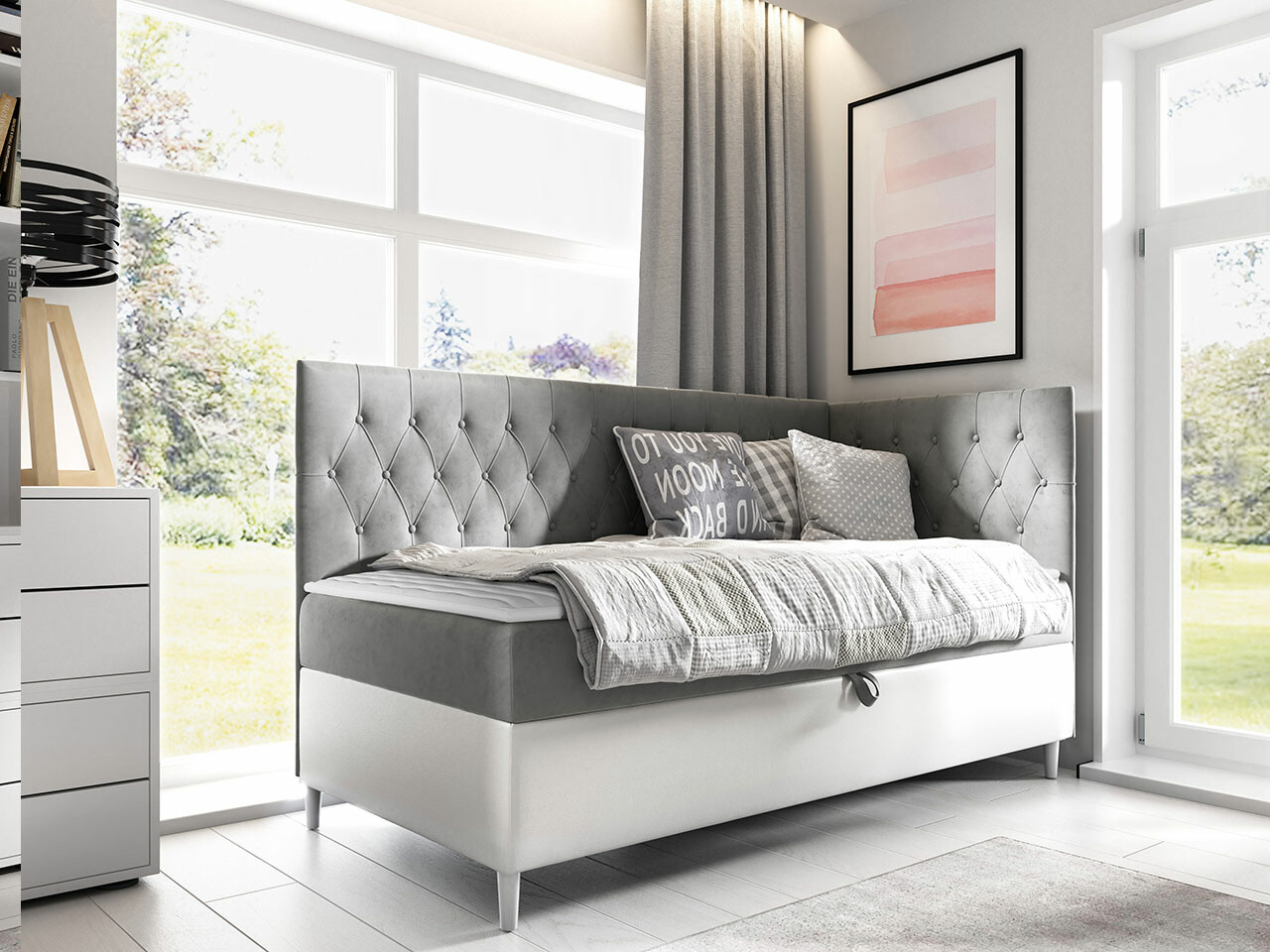 Κρεβάτι continental Lucus III (Soft 017 + Fresh 14)