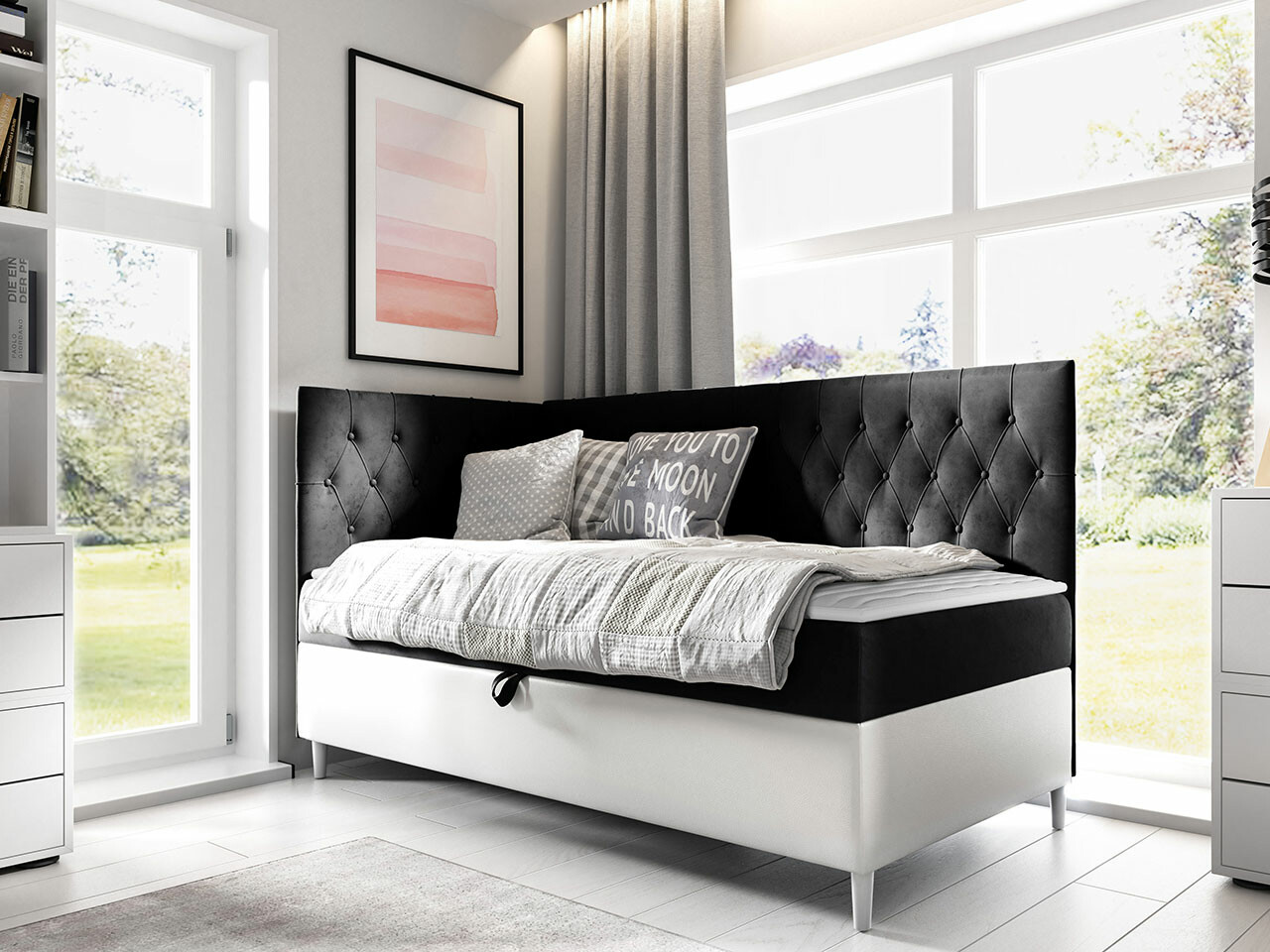 Κρεβάτι continental Lucus III (Soft 017 + Fresh 17)
