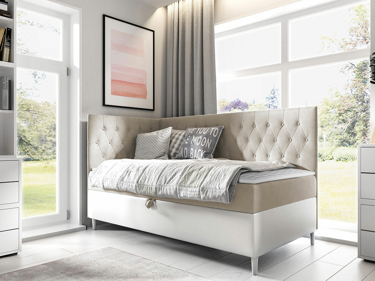 Κρεβάτι continental Lucus III (Soft 017 + Fresh 1)