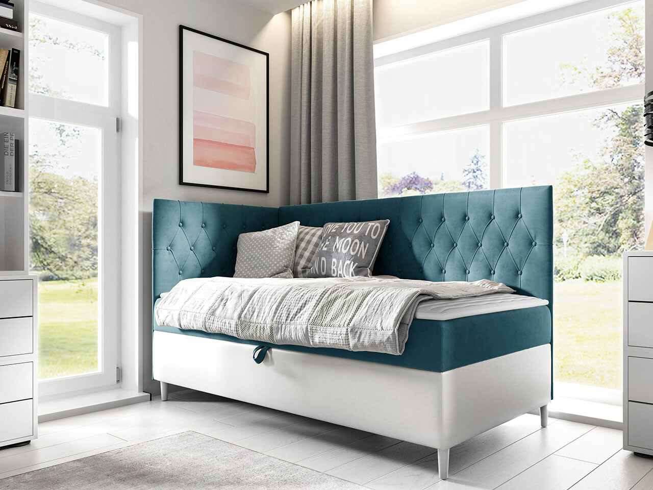 Κρεβάτι continental Lucus III (Soft 017 + Fresh 34)