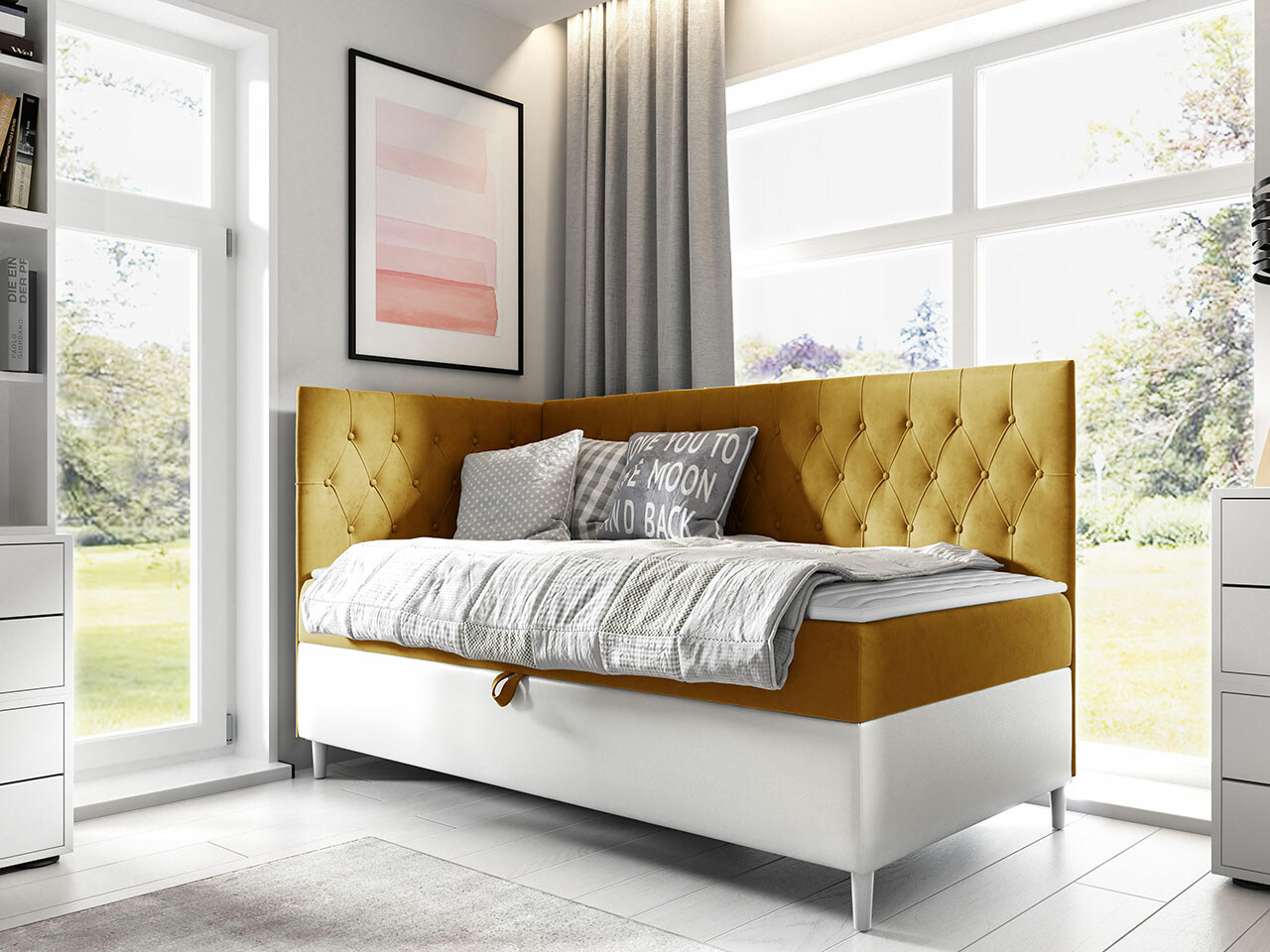 Κρεβάτι continental Lucus III (Soft 017 + Fresh 37)