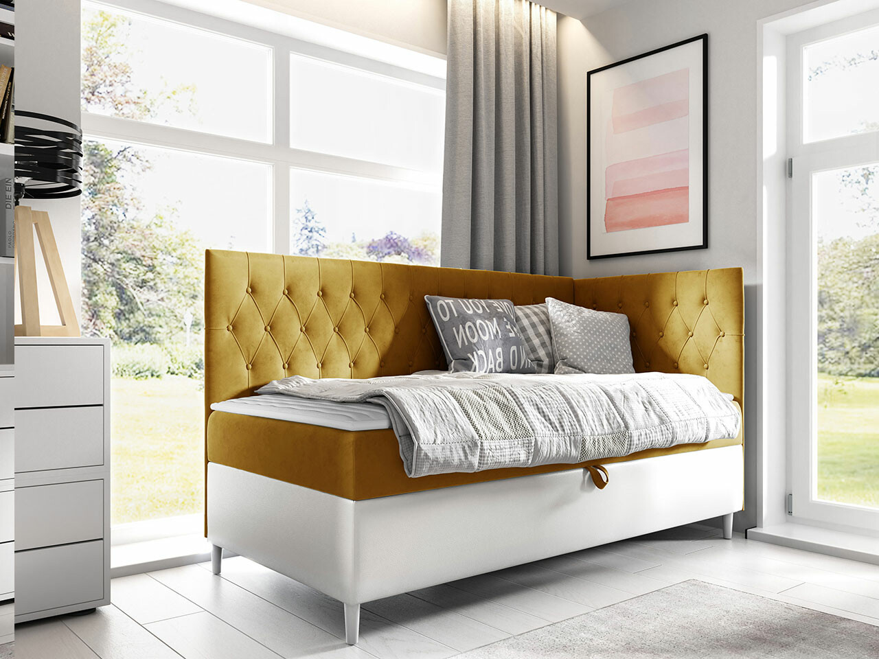 Κρεβάτι continental Lucus III (Soft 017 + Fresh 37)