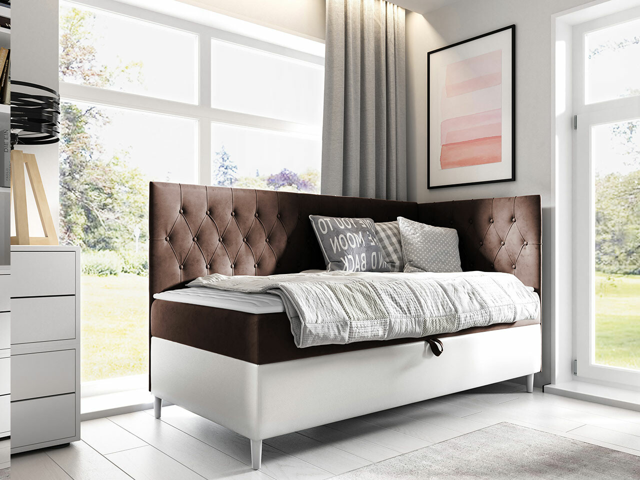 Κρεβάτι continental Lucus III (Soft 017 + Fresh 4)