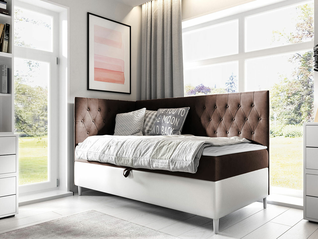 Κρεβάτι continental Lucus III (Soft 017 + Fresh 4)