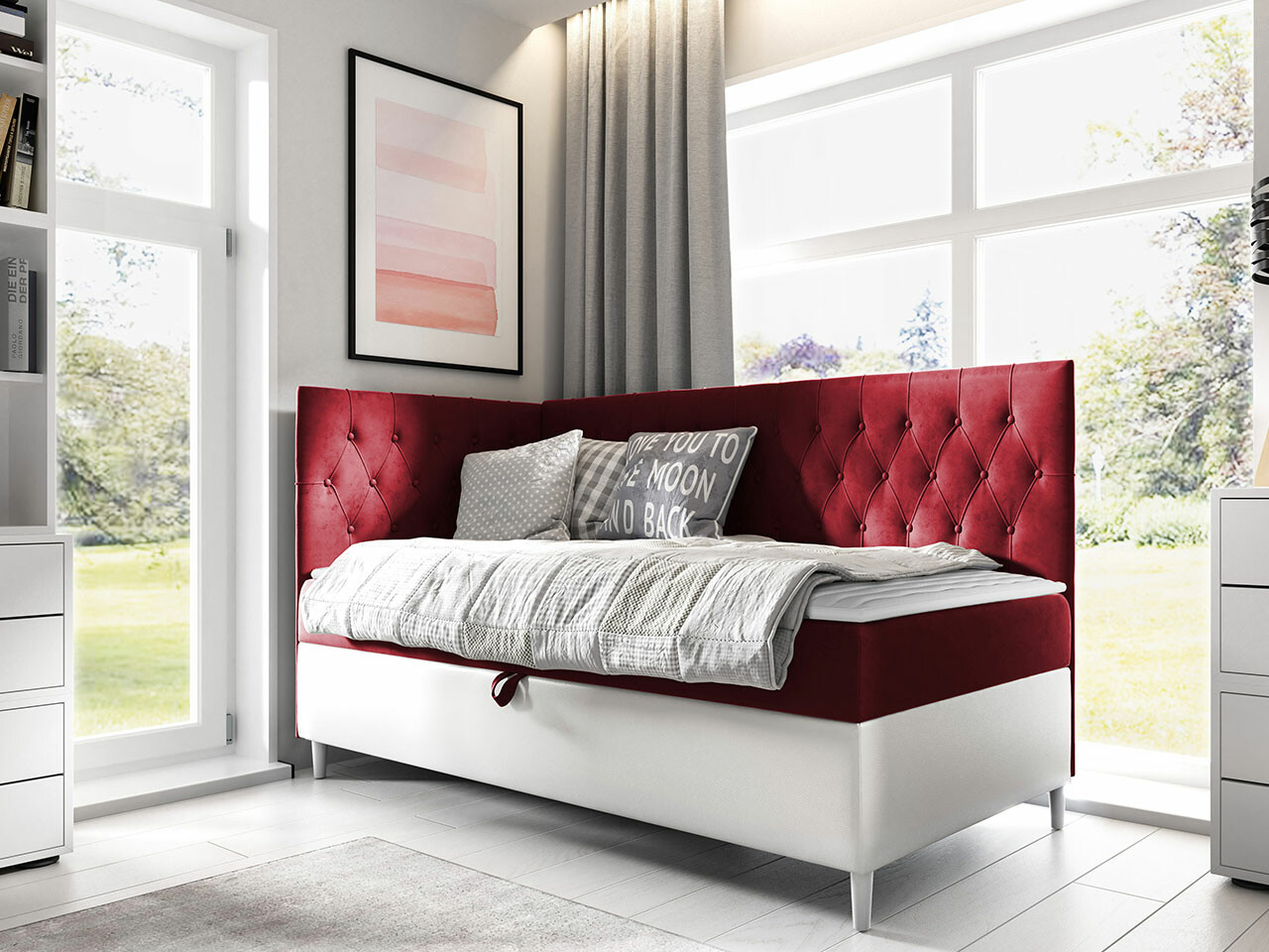 Κρεβάτι continental Lucus III (Soft 017 + Fresh 8)