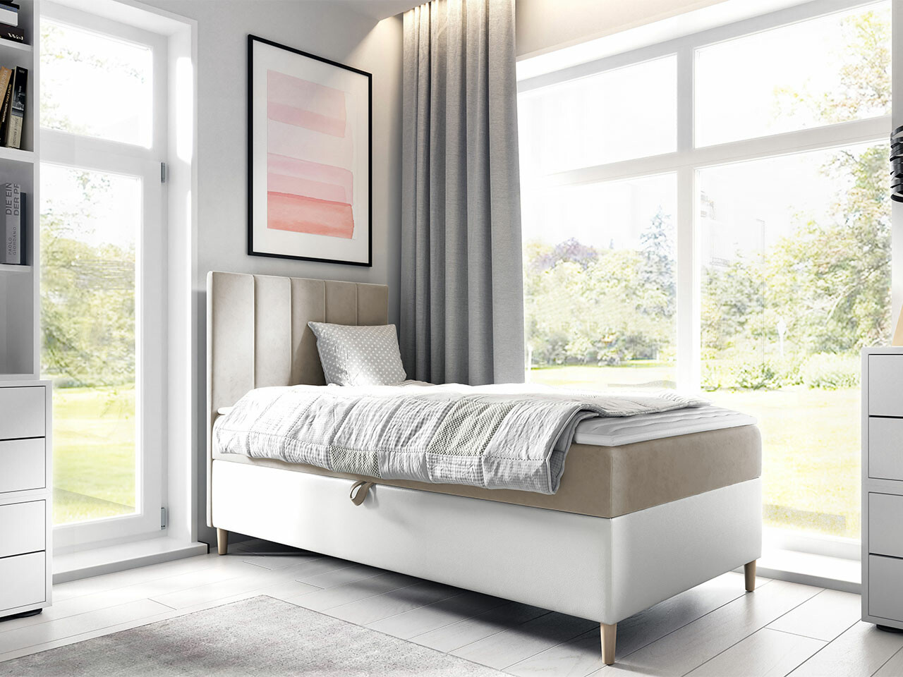 Κρεβάτι continental Lucus VI (Soft 017 + Fresh 1)