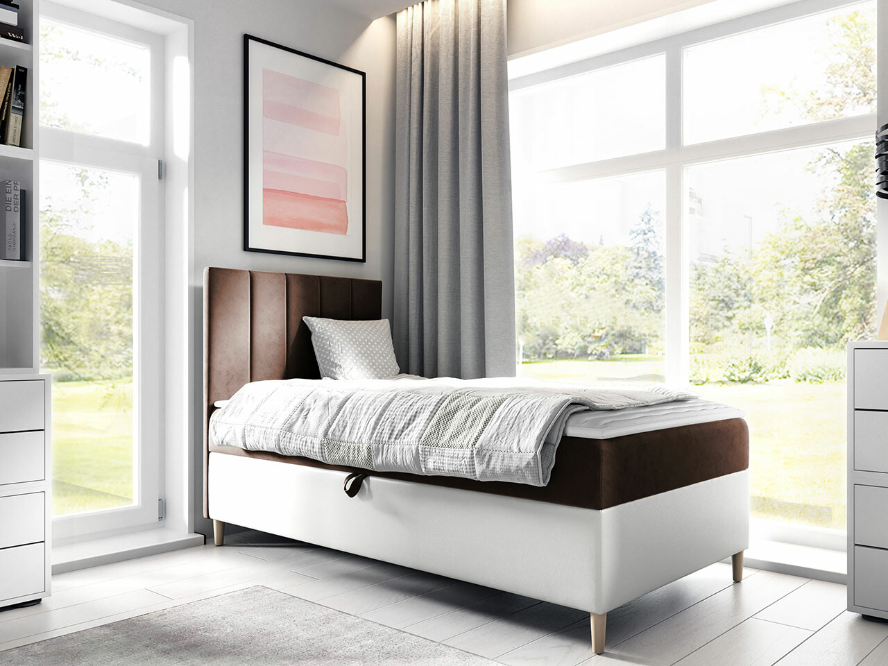 Κρεβάτι continental Lucus VI (Soft 017 + Fresh 4)