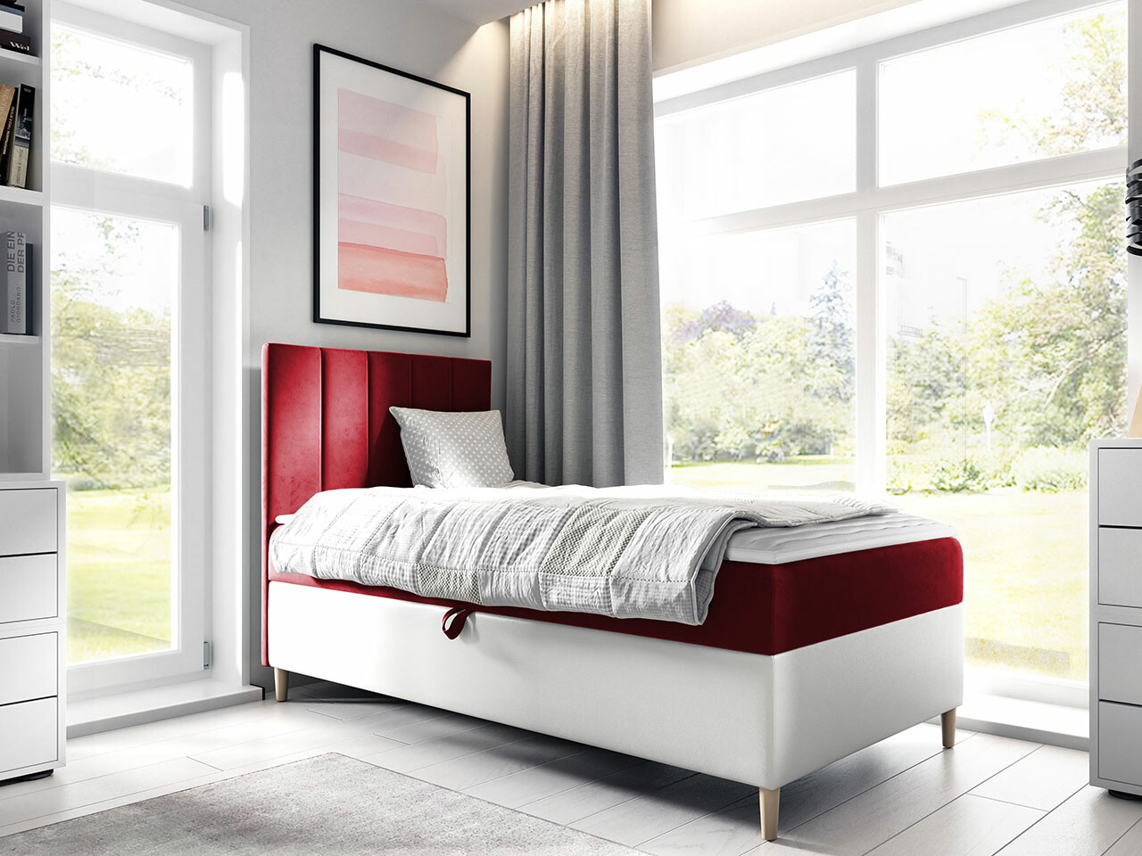 Κρεβάτι continental Lucus VI (Soft 017 + Fresh 8)