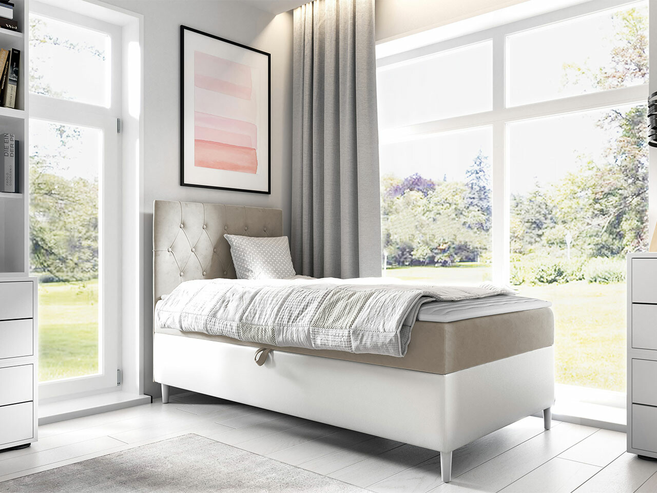 Κρεβάτι continental Lucus VII (Soft 017 + Fresh 1)