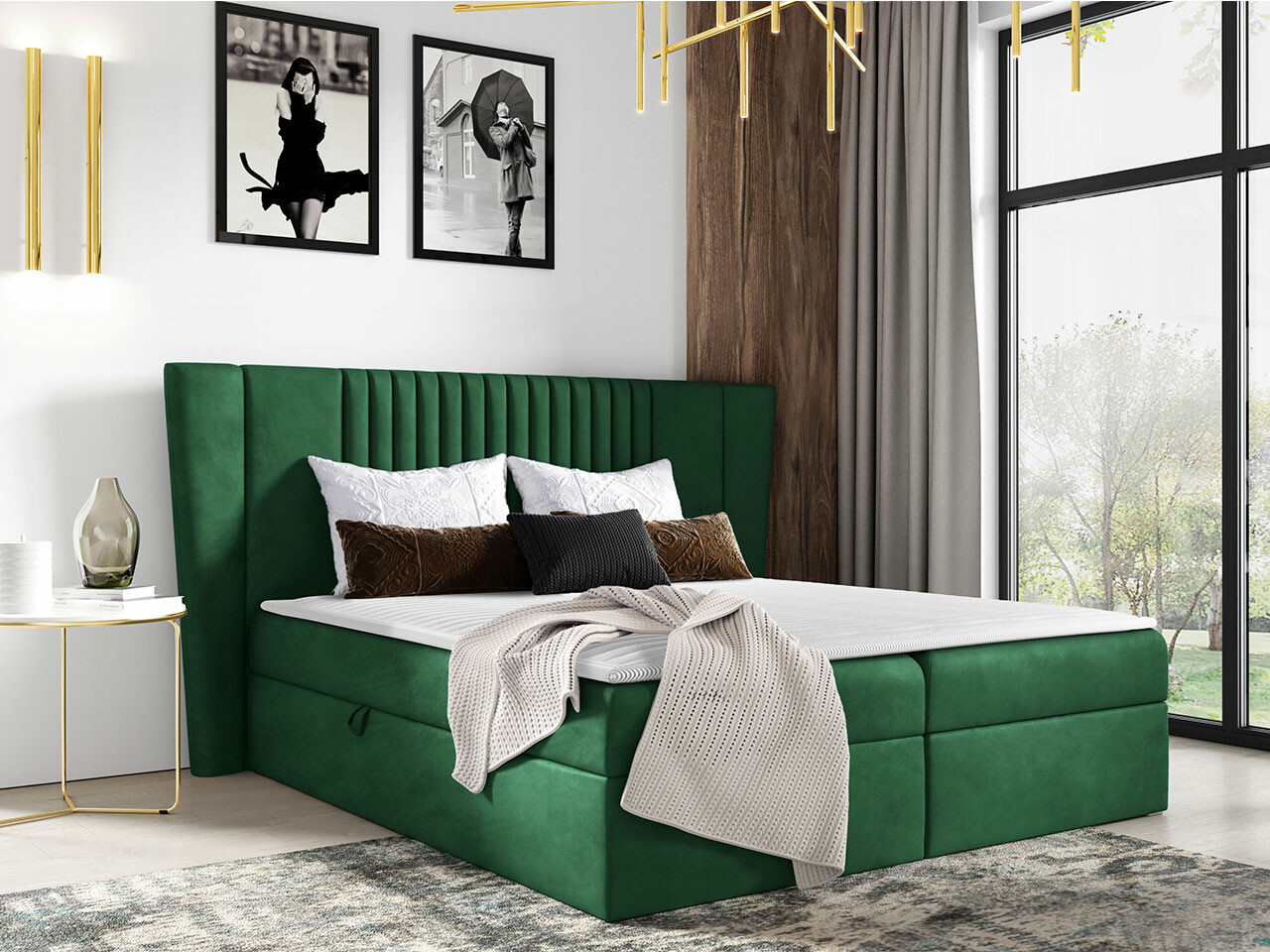 Κρεβάτι continental Fenestra (Magic Velvet 2225)
