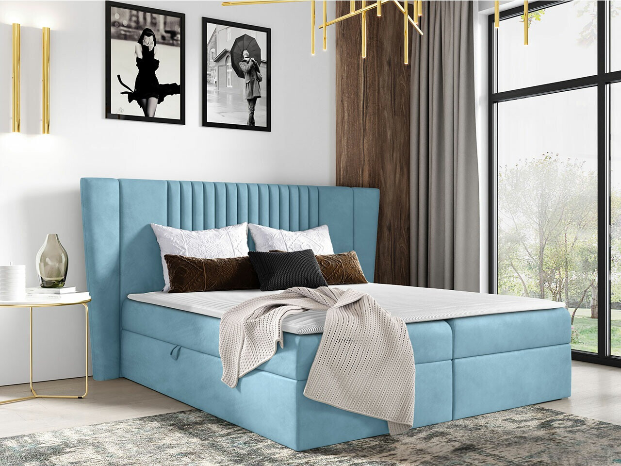Κρεβάτι continental Fenestra (Magic Velvet 2260)