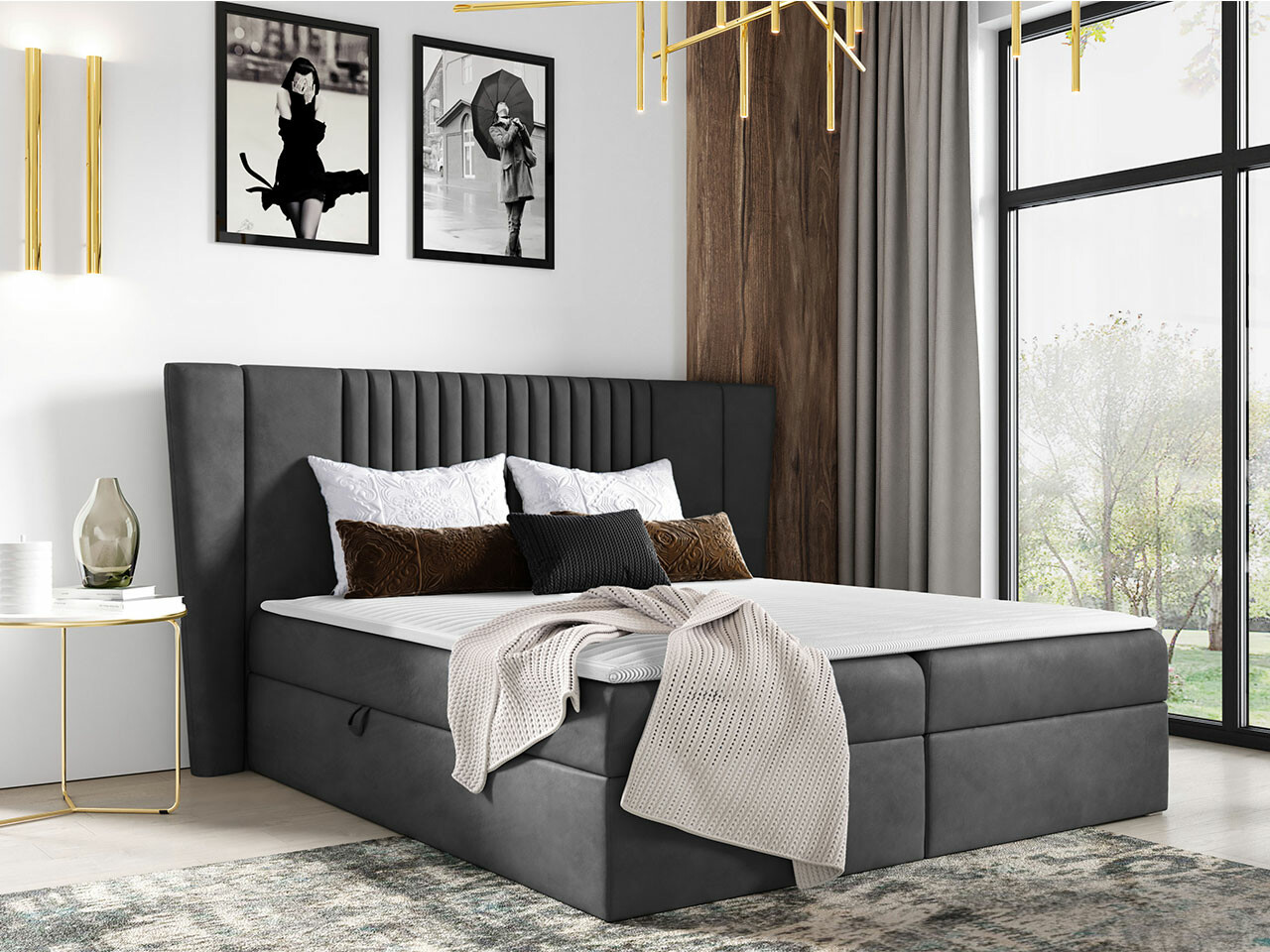 Κρεβάτι continental Fenestra (Magic Velvet 2271)